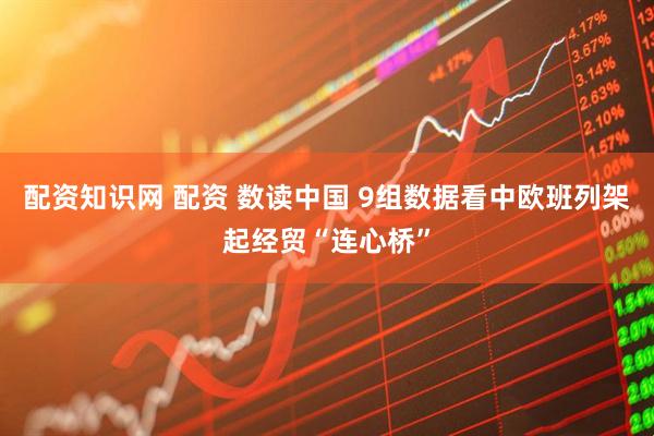 配资知识网 配资 数读中国 9组数据看中欧班列架起经贸“连心桥”